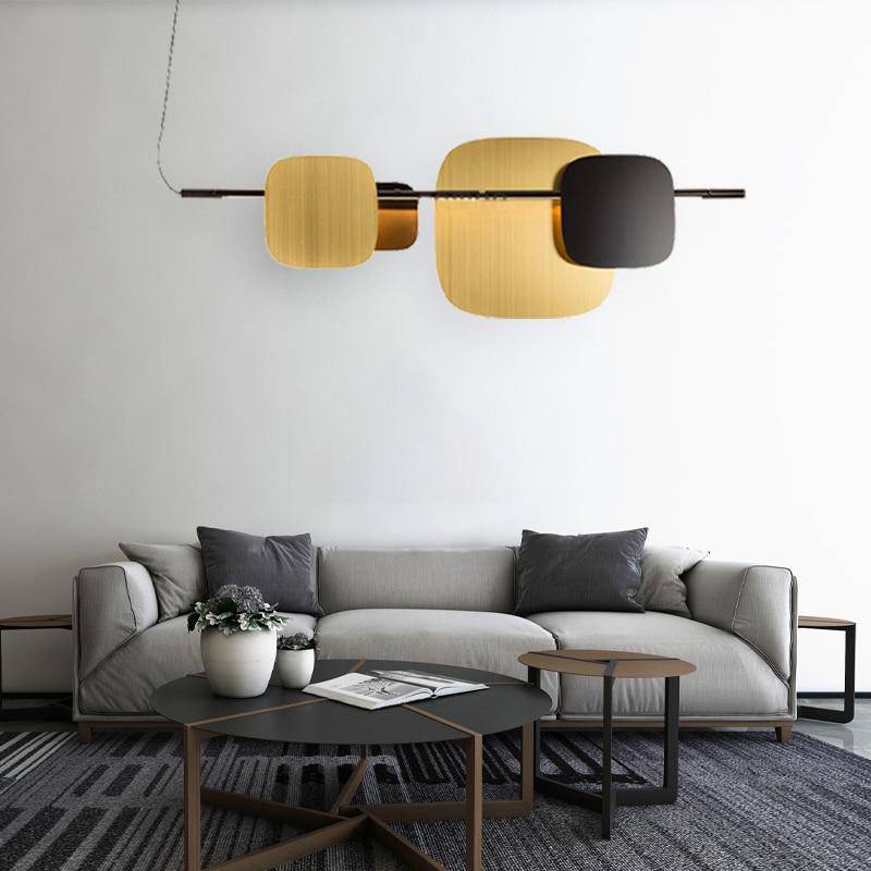 Applique murale LED carrés arrondis en métal - Modèle Loft | Marco Lucetti