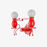 Applique murale LED Cartoon colorée | Marco Lucetti