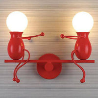 Applique murale LED Cartoon colorée | Marco Lucetti Rouge / Froide