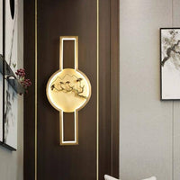 Applique murale LED: Cercle Design Japonais | Marco Lucetti