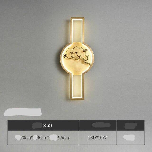 Applique murale LED: Cercle Design Japonais | Marco Lucetti 20 x 6,5 x 40cm