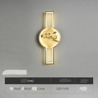 Applique murale LED: Cercle Design Japonais | Marco Lucetti 20 x 6,5 x 40cm