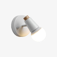 Applique murale LED Cerf Bois Novelty | Marco Lucetti Blanc - B