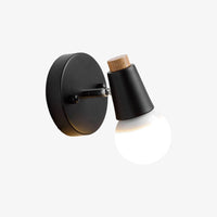 Applique murale LED Cerf Bois Novelty | Marco Lucetti Noir - B