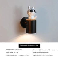 Applique murale LED "Chat Cartoon" | Marco Lucetti