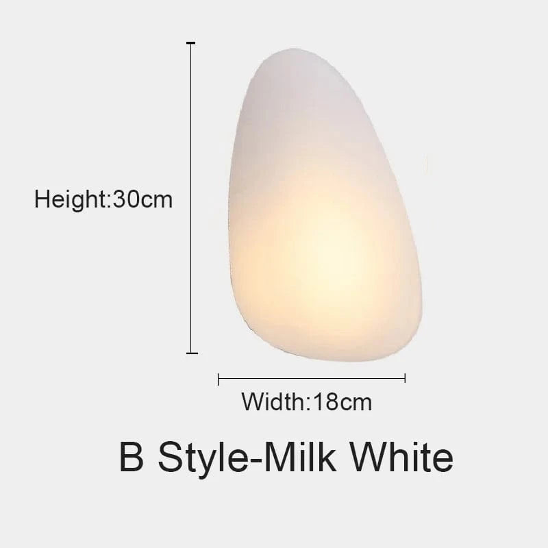 Applique murale LED Chroma Stone | Marco Lucetti B-Lait Blanc