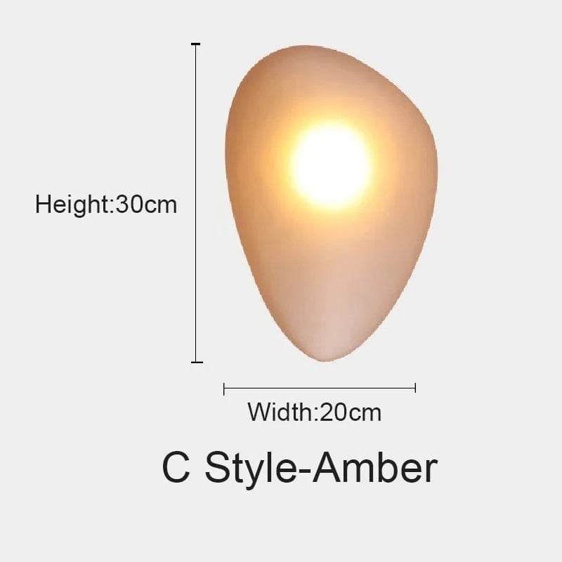 Applique murale LED Chroma Stone | Marco Lucetti Courbure