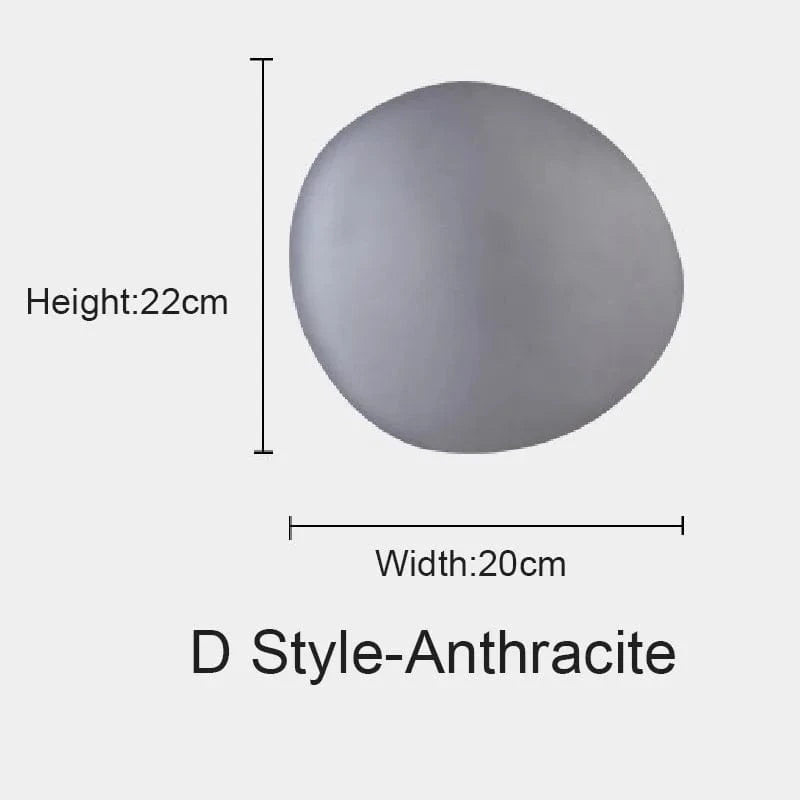 Applique murale LED Chroma Stone | Marco Lucetti D-Anthracite