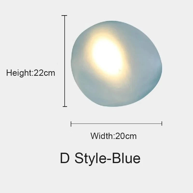 Applique murale LED Chroma Stone | Marco Lucetti D-Bleu