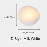 Applique murale LED Chroma Stone | Marco Lucetti D-Lait Blanc