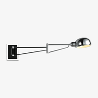Applique murale LED chromée ajustable SlimLine