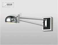 Applique murale LED chromée ajustable SlimLine | Marco Lucetti