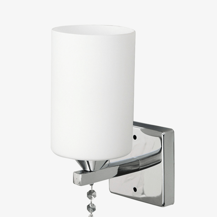 Applique murale LED chromée élégante