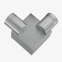 Applique murale LED chromée: double spot | Marco Lucetti