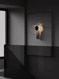 Applique murale LED Chromée "Galactic Steel" - Livraison Rapide | Marco Lucetti