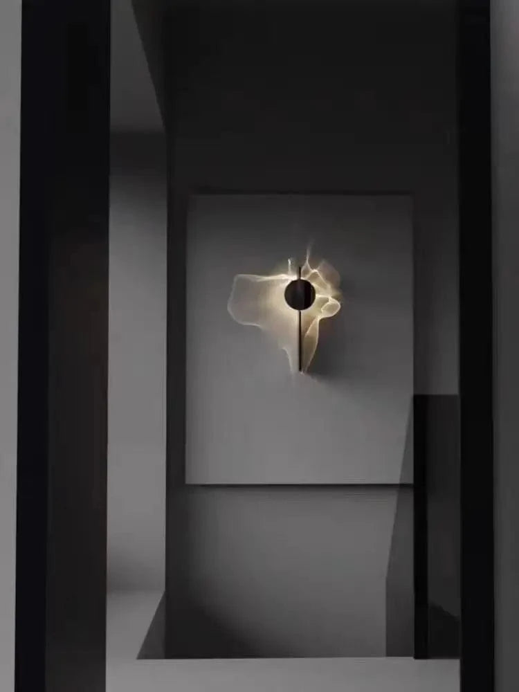 Applique murale LED Chromée "Galactic Steel" - Livraison Rapide | Marco Lucetti