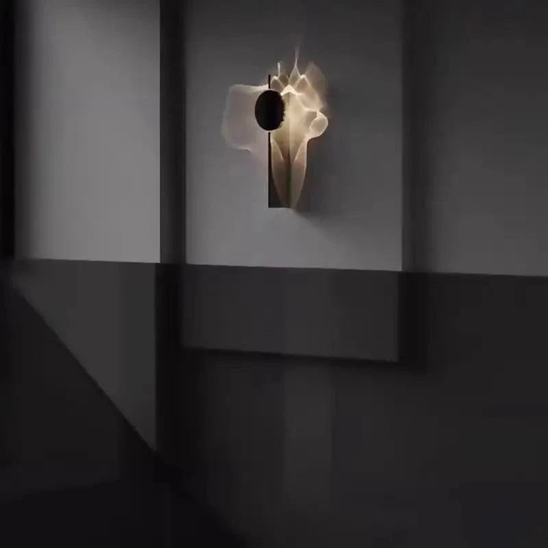 Applique murale LED Chromée "Galactic Steel" - Livraison Rapide | Marco Lucetti