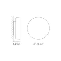 Applique murale LED circulaire Siera. | Marco Lucetti