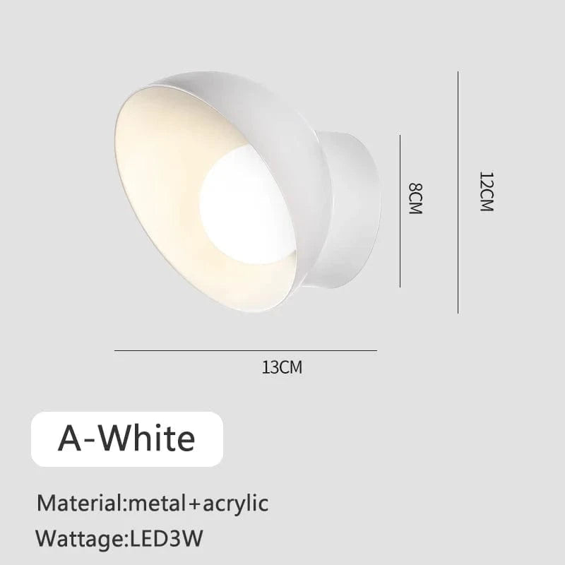 Applique murale LED Color Splash | Marco Lucetti A blanc