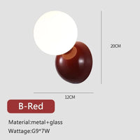 Applique murale LED Color Splash | Marco Lucetti B Rouge