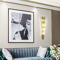 Applique Murale LED Conique en Verre Doina | Marco Lucetti