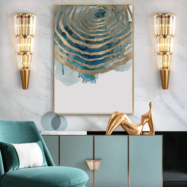 Applique Murale LED Conique en Verre Doina | Marco Lucetti