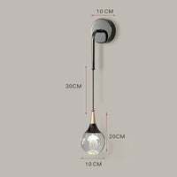 Applique murale LED Créative "Méduse Glow" | Marco Lucetti Façon méduse / Lumière 3 couleurs