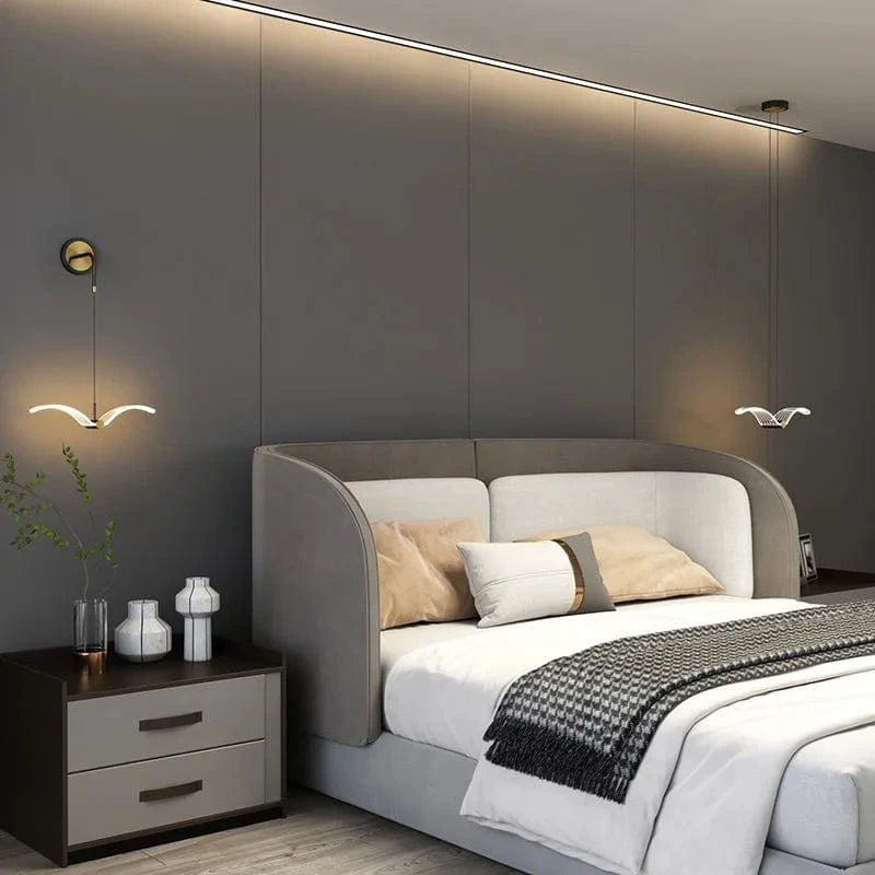 Applique murale LED Créative Mouette Nordique - Éclairage Allée | Marco Lucetti