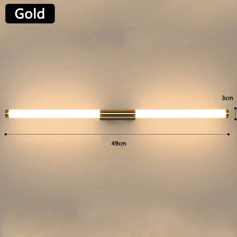 Applique murale LED Creative Nordic Lights | Marco Lucetti Or 49CM / CHINE / Blanc chaud (2700-3500K) | 9-12W