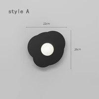 Applique Murale LED Créative pour Chevet Chambre Salon ~ | Marco Lucetti A noir / Blanc chaud (2700-3500K) / 5W