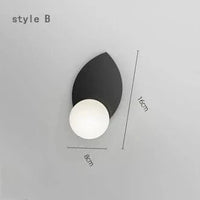 Applique Murale LED Créative pour Chevet Chambre Salon ~ | Marco Lucetti B noir / Blanc chaud (2700-3500K) / 5W