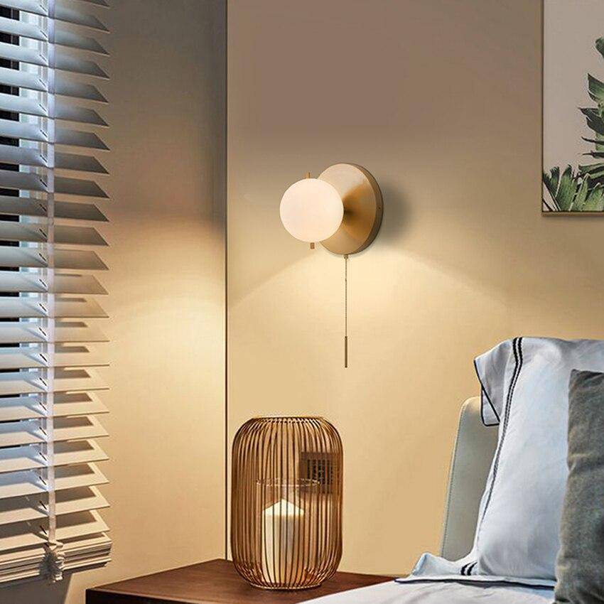 Applique murale LED Cristal Doré | Marco Lucetti