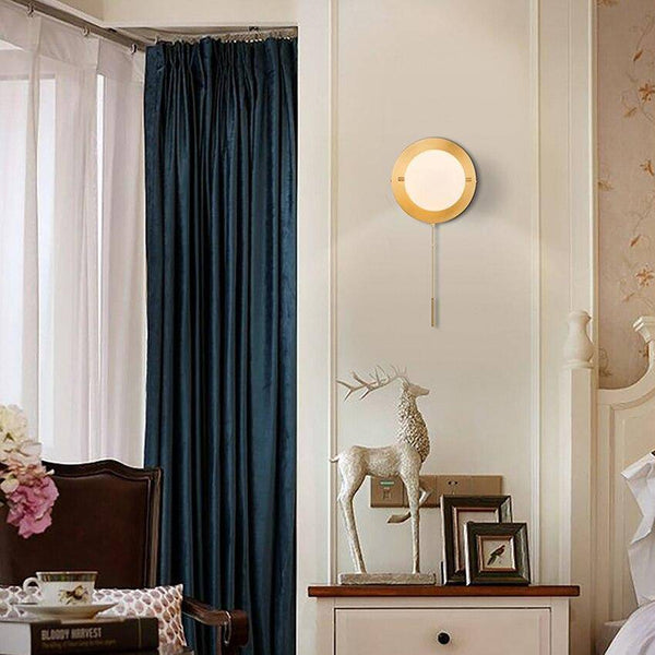 Applique murale LED Cristal Doré | Marco Lucetti