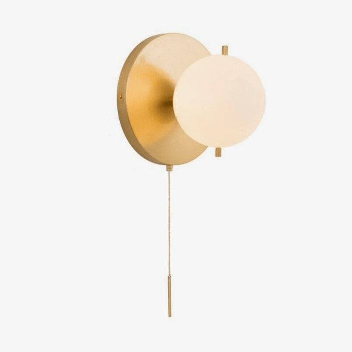 Applique murale LED Cristal Doré | Marco Lucetti