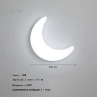 Applique murale LED Croissant Intérieur Élégant | Marco Lucetti 38 cm / Gradation à distance