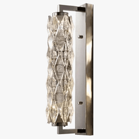 Applique murale LED Crystal Glow avec gradations personnalisables | Marco Lucetti