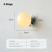 Applique murale LED Crystal Glow | Marco Lucetti LWL135A Beige / Blanc froid