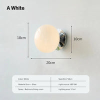 Applique murale LED Crystal Glow | Marco Lucetti LWL135A Blanc / Blanc froid