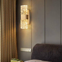 Applique murale LED Crystal Gold Loft | Marco Lucetti