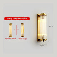 Applique murale Led Crystal Luxe | Marco Lucetti Or40x12CM / Chine / Lumière chaude2700-3500K