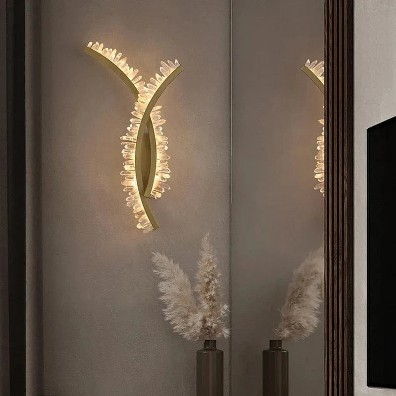 Applique murale LED Crystal Nature. | Marco Lucetti