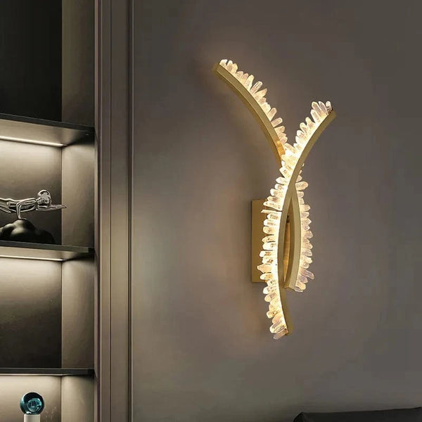 Applique murale LED Crystal Nature. | Marco Lucetti