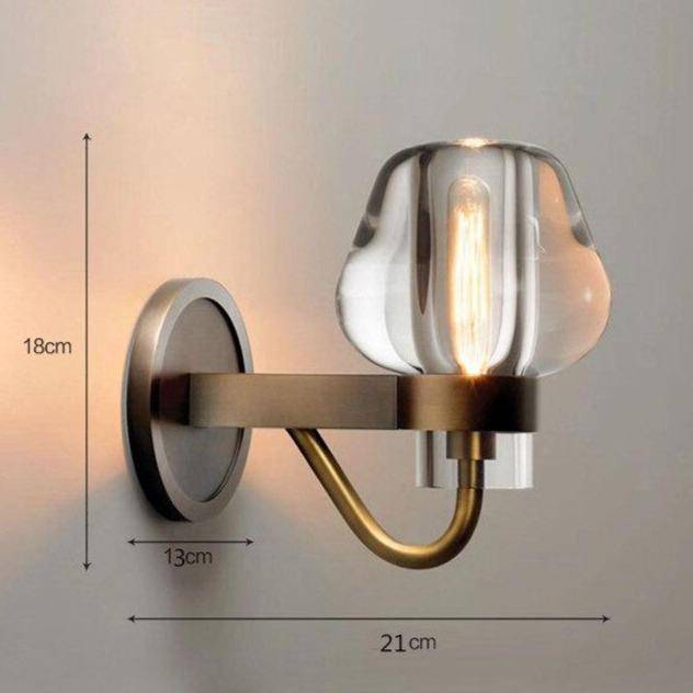Applique murale LED Crystal Sconce | Marco Lucetti