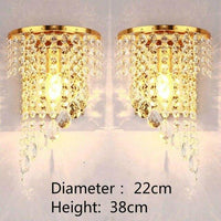 Applique murale LED Crystal Sconce | Marco Lucetti 2 lampes - Doré