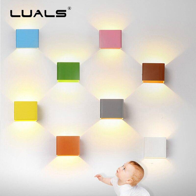Applique murale LED Cube Coloré | Marco Lucetti