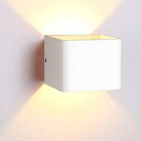 Applique murale LED Cube Coloré | Marco Lucetti Blanc