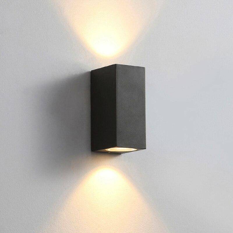 Applique murale LED Cube Noir Deco | Marco Lucetti
