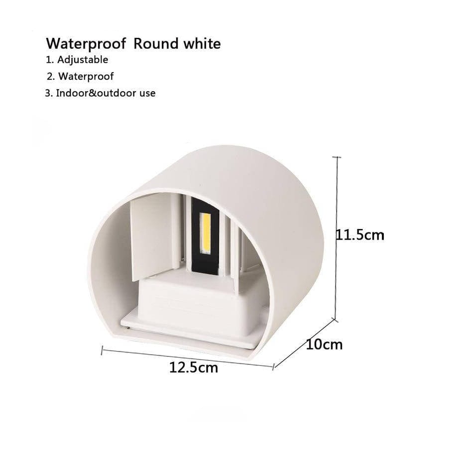 Applique murale LED Cube par Tanbaby. | Marco Lucetti Blanc - Rond / Chaude