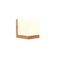 Applique murale LED Cubo en bois | Marco Lucetti