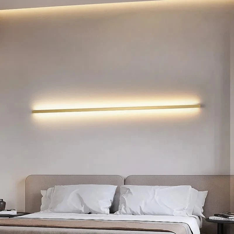 Applique Murale LED Cuboïde Minimaliste en Aluminium avec Télécommande Gradable - Luminex | Marco Lucetti